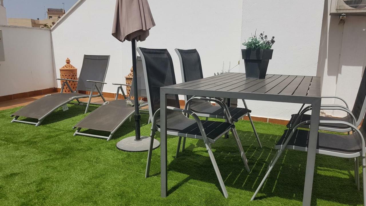 Malaga Centro Terraza Apartment Exterior foto